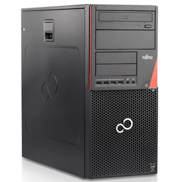 PC Computer Ricondizionato Fujitsu Esprimo P720 Tower Intel Core i5 4a Gen Ram 4GB Hard Disk 500GB DVD-ROM USB 3.0 Grado B
