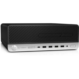 HP EliteDesk 705 G4 SFF PC Computer AMD Ryzen 5 Pro 2400G Ram 8GB SSD 256GB (Ricondizionato Grado A)