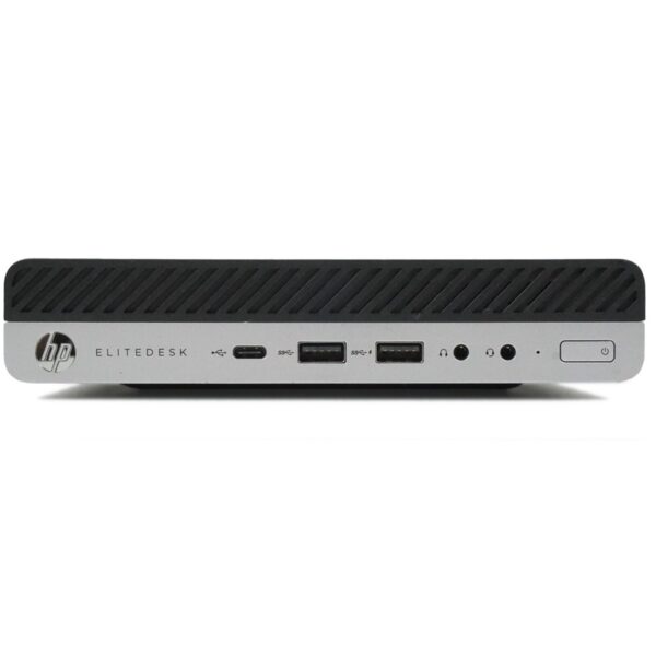 HP EliteDesk 800 G4 Mini Computer Intel i5-8400T Ram 16GB SSD 240GB (Ricondizionato Grado A)