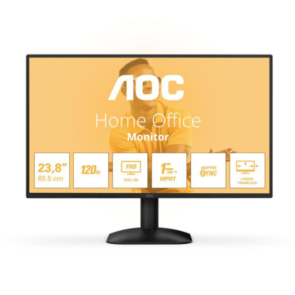 AOC 24B31H Monitor 23-8" (24") Full HD IPS 120HZ 1ms Adaptive Sync