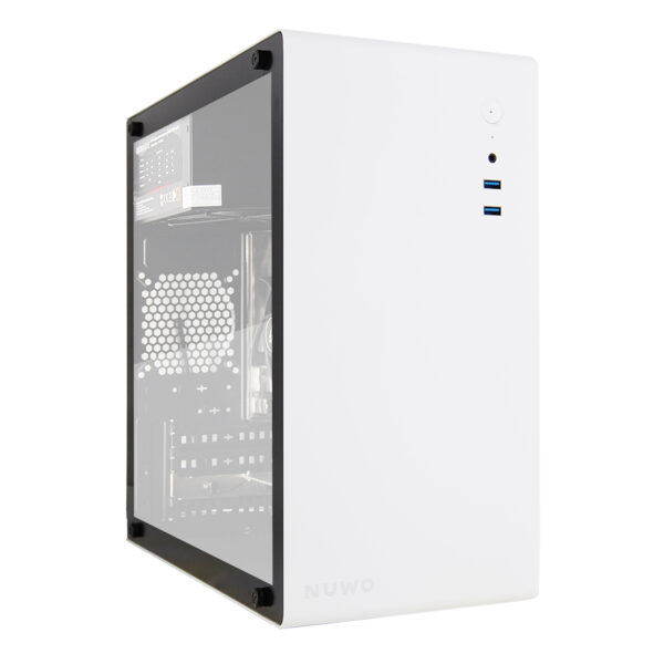 PC Computer Assemblato ELITE CPU Intel i5-14400 Ram 32GB DDR5 SSD 500GB WiFi BT Bianco Freedos