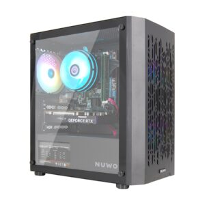 PC Computer Gaming Assemblato Intel i7-3770 Ram 16GB SSD 1TB RTX 3050 6GB GDDR6 Nero